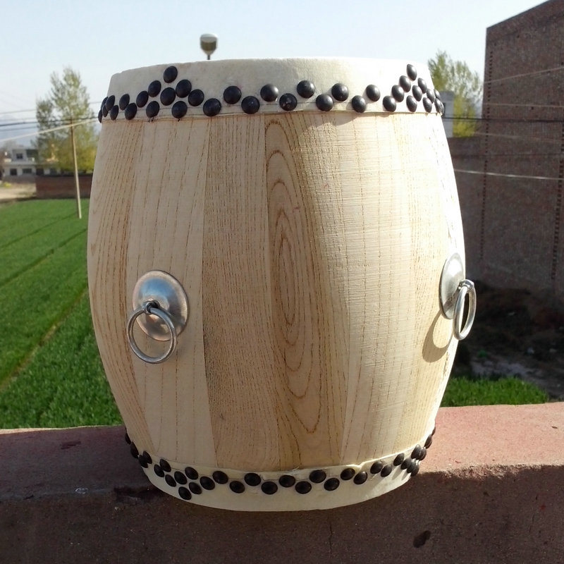 厂家直销定制实木白茬鼓剧团高音鼓原木色堂鼓战鼓冲冠特惠清仓