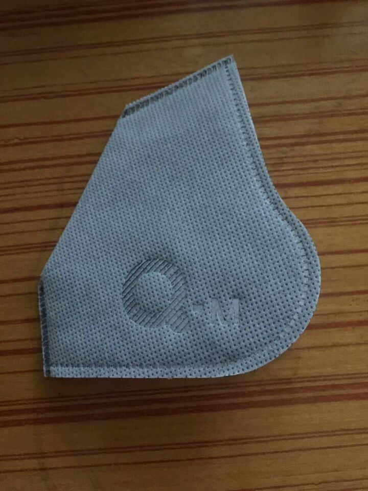 厂家供应立体活性炭过滤片 立体呼吸孔过滤片 立体n95过滤片