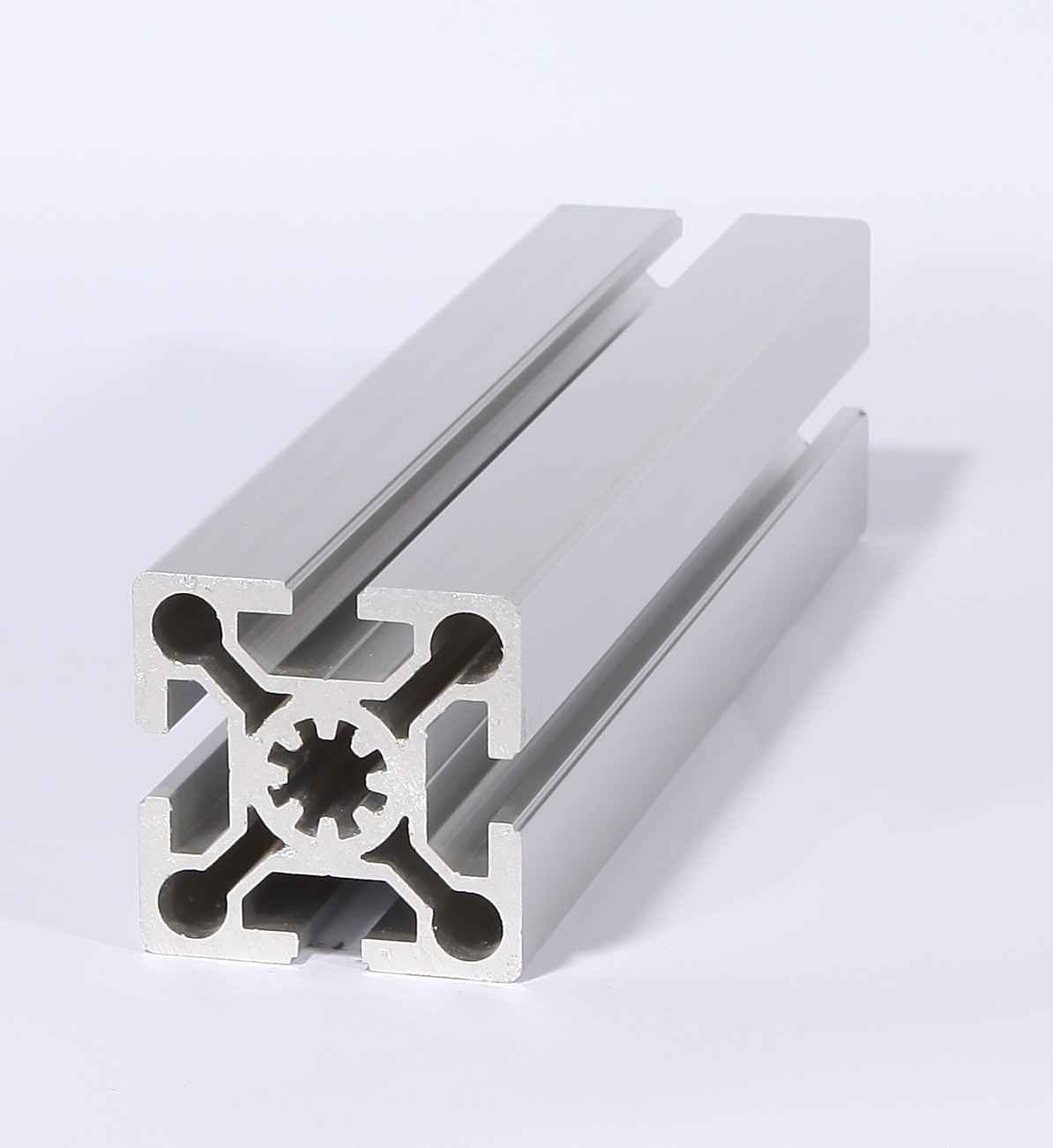 鸿发有色工业铝型材 5050流水线型材欧标重型机架 工作台铝合金材