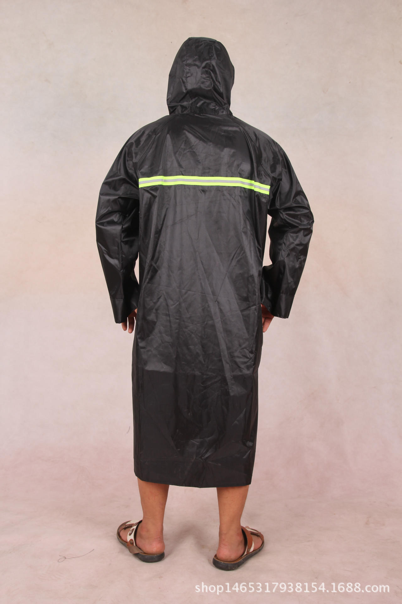 长款户外雨衣工地雨衣厂家直销劳保雨衣连体电动车雨衣