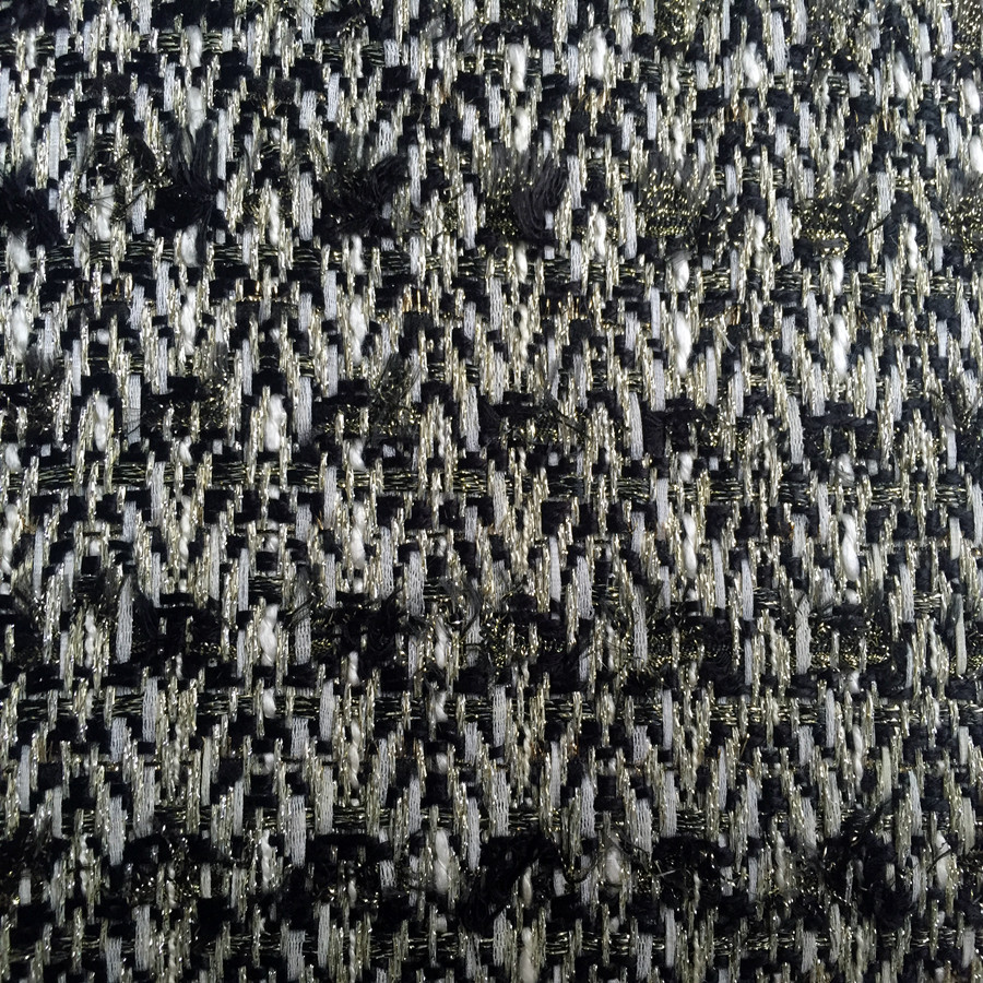 梭织 花式纱提花布 提花面料