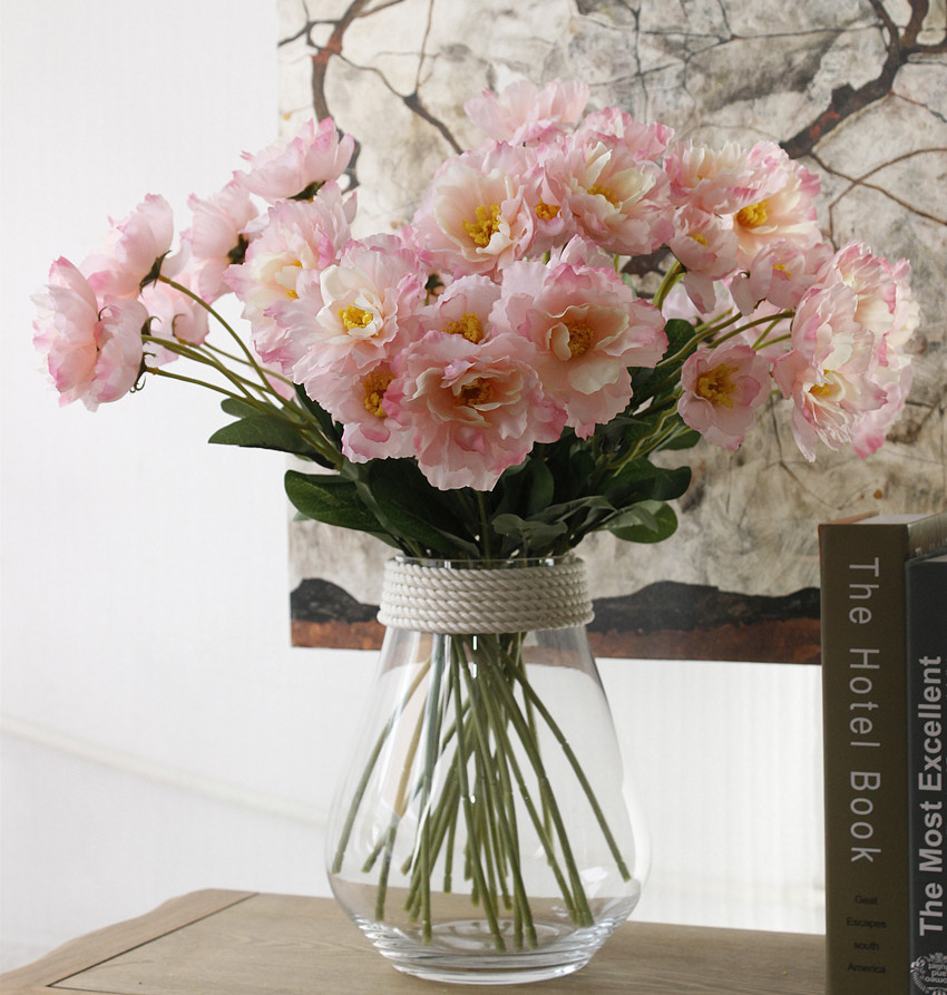 家居装饰摆设_现货供应 2头迷迭香仿真花 厂家直销批发 家居装饰摆设 