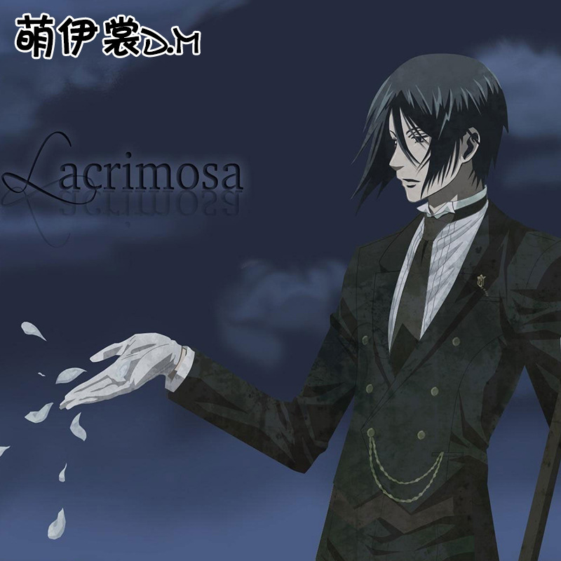 男士燕尾服 英伦管家黑执事cos服塞巴斯蒂安舞蹈服cosplay表演服