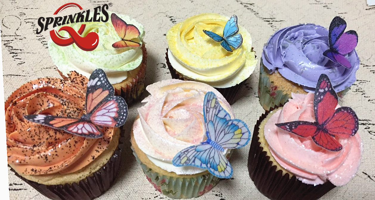 bakematch 仿真食用蝴蝶免剪 代