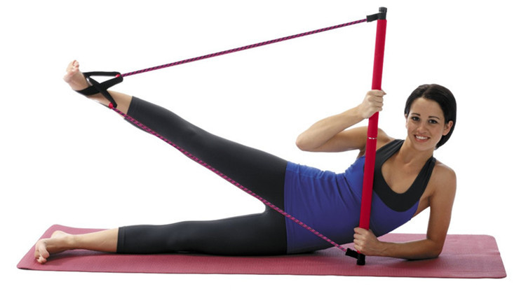 多功能瑜伽拉力绳拉力器弹力绳普拉提拉力健身棒