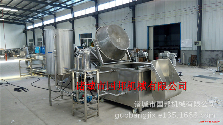 供应 手动油炸机 油炸豆腐机 鱼类油炸单机 豆腐加工设备