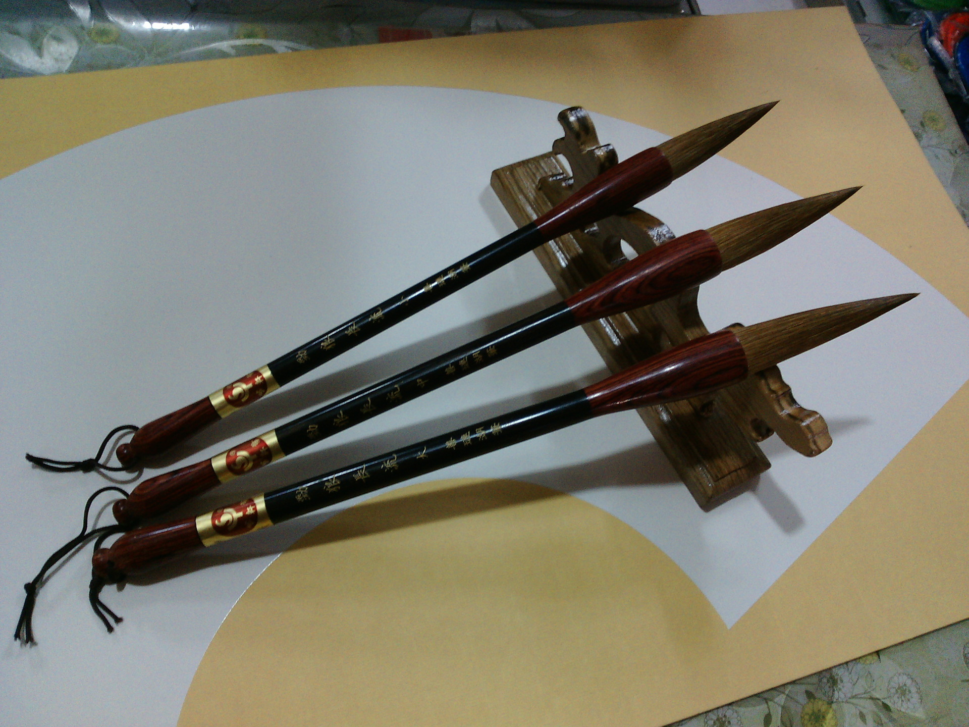 善琏湖笔【劲狼长流】大号中号 小号 羊毫 书写行书楷书 绘画