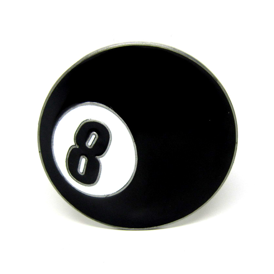 时尚桌球黑球8号皮带扣 欧美风格腰带扣