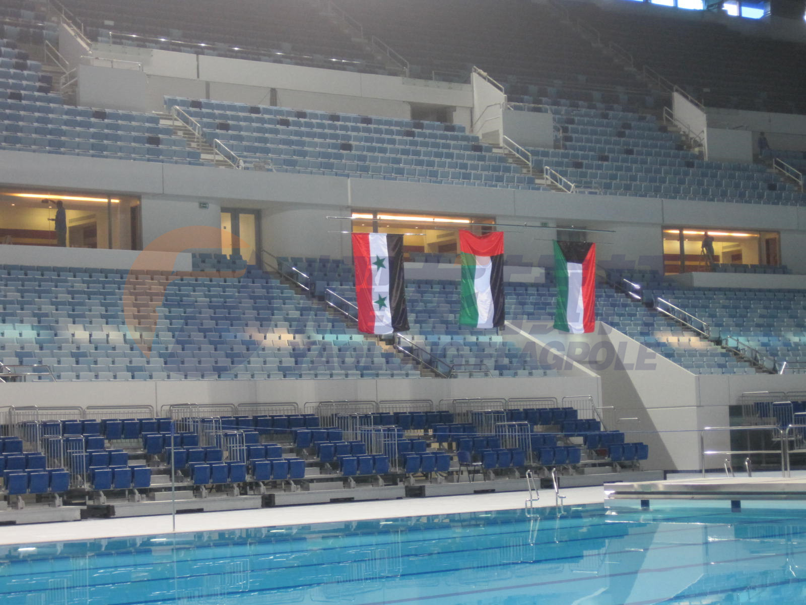 迪拜體育館頒獎旗