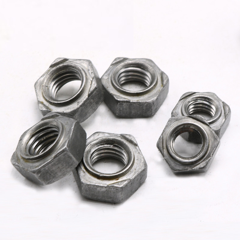 gb13681六角焊接螺母/点焊螺帽/焊接螺母/焊点脚焊接螺帽m4-m16