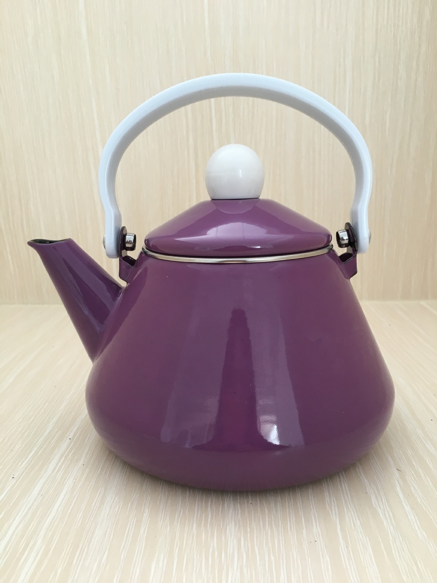 5l三角壶 搪瓷烧水壶 彩色水壶 厂家直销 颜色花型可定制