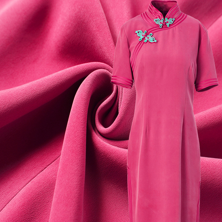 金都丝绸厂家110门幅30姆米真丝重绉面料重磅真丝面