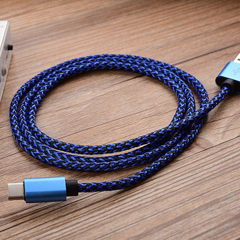 typec接口usb31麻花编织手机数据线适用乐视