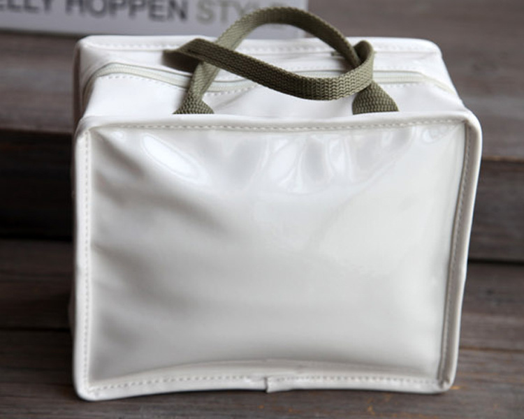 厂家批发pvc韩式保温冰袋中号便当包 收纳便当包防水恒温袋