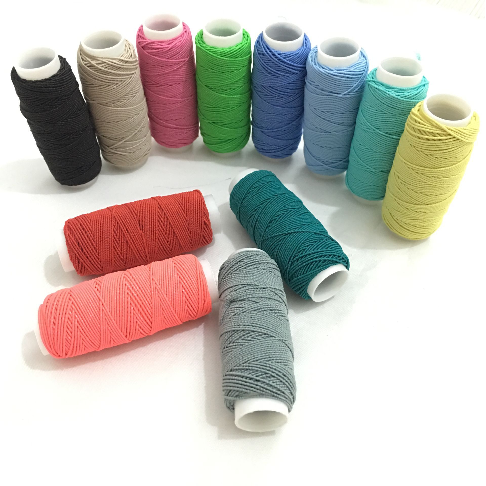 厂家直销串珠弹力线 缝纫弹力底线 松紧线 极细彩色松紧绳 橡筋线