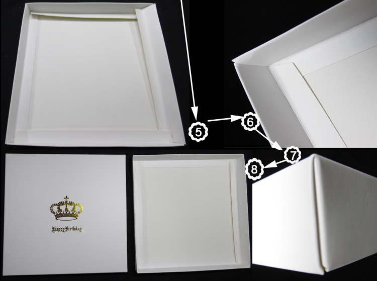 蛋糕盒皇冠透明微高双层单层蛋糕盒定制logo蛋糕盒定做 现货批发