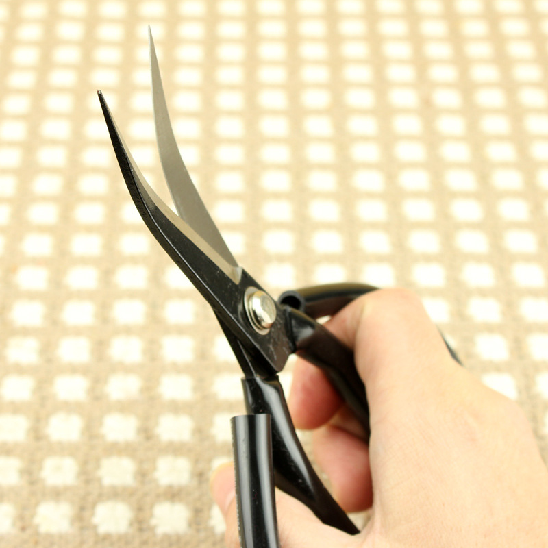 翘头剪刀 皮革剪 弯头剪刀 大吉星a3号翘头剪