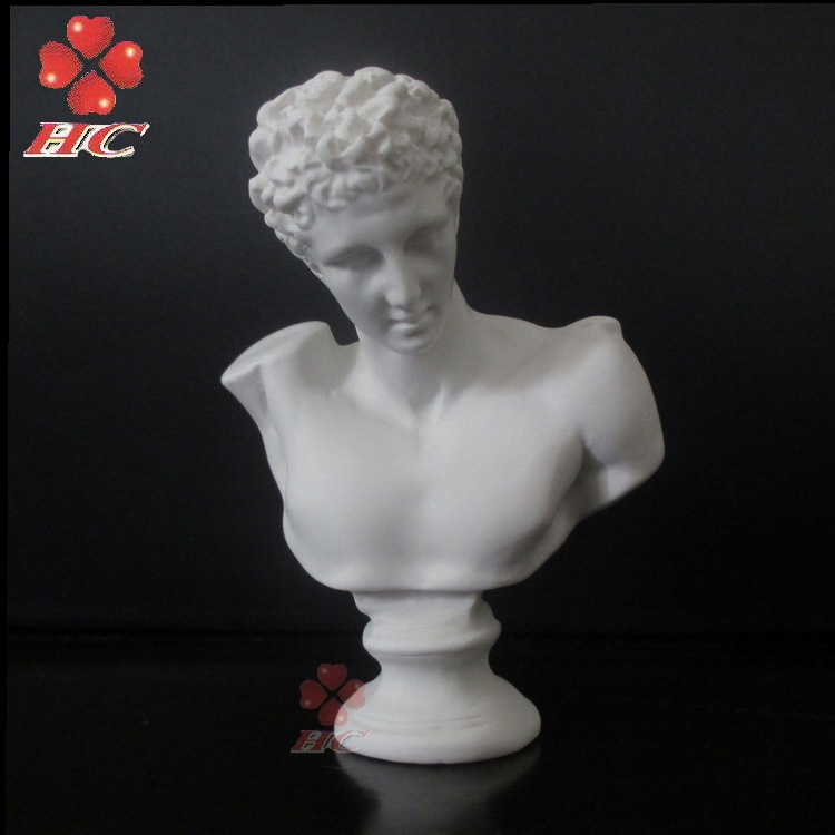 hcarts赫尔墨斯树脂小石膏像欧式摆件ins风格迷你小雕像雕塑摆饰