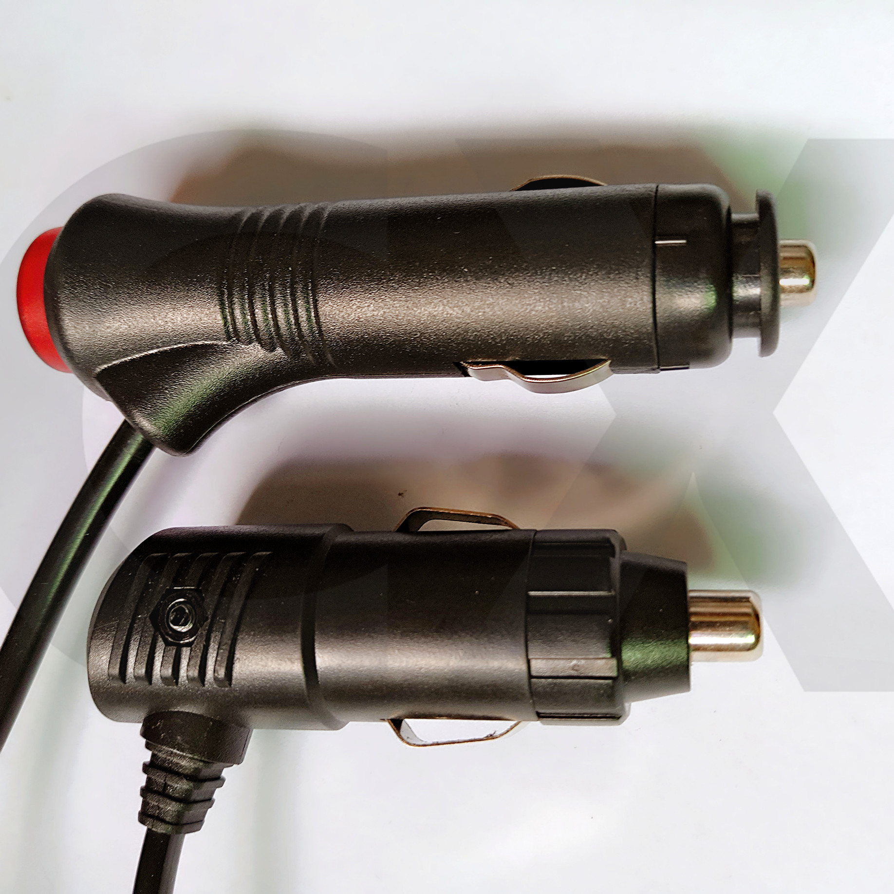 点烟器厂家点烟器插头 美式带灯点烟器插头 点烟器插头带线