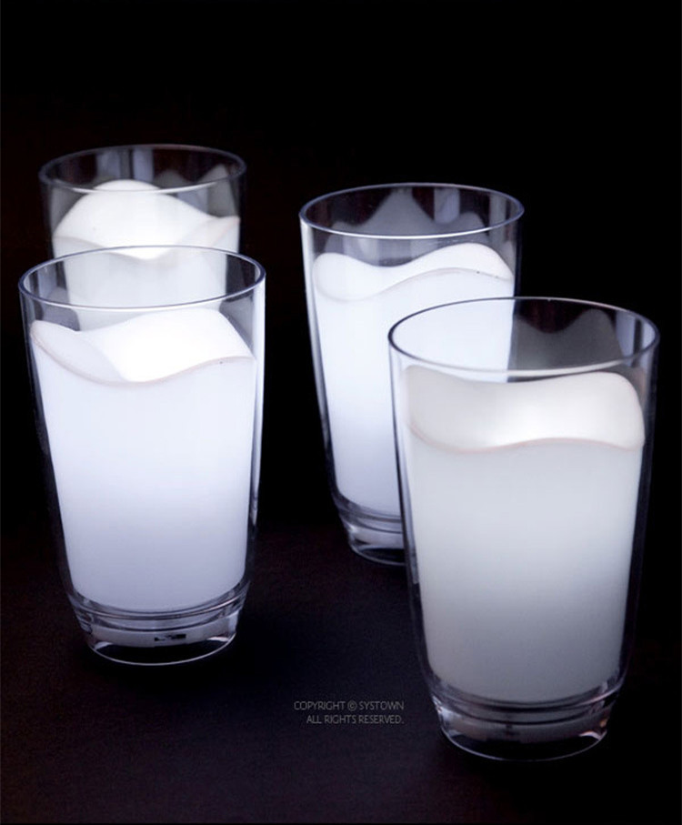 r1811创意现代时尚白色牛奶杯灯义乌新奇特热卖小夜灯180
