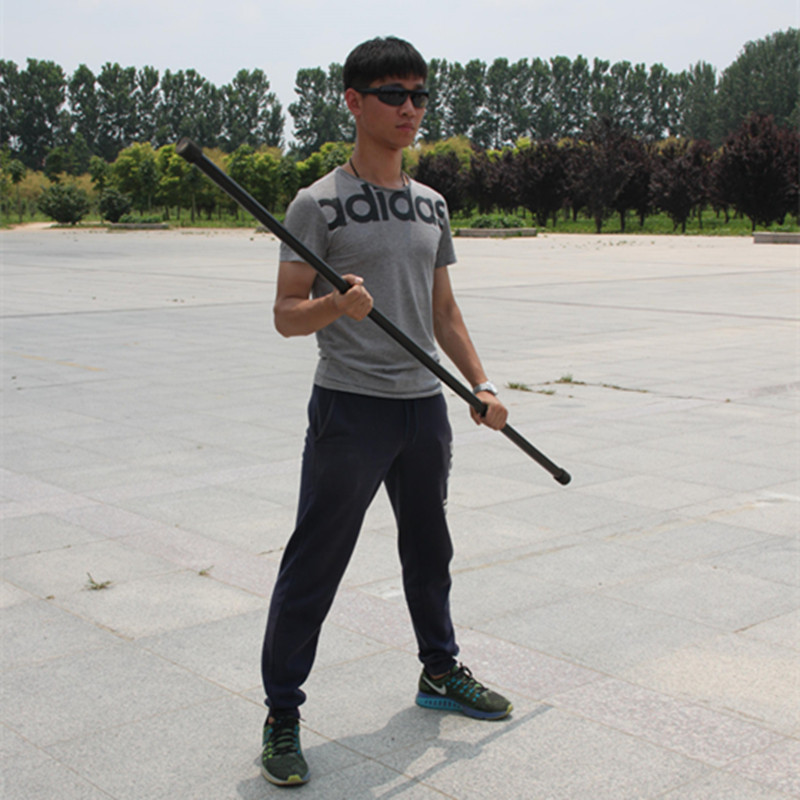 应急棍白蜡杆木质军绿色齐眉棍防暴棍保安巡