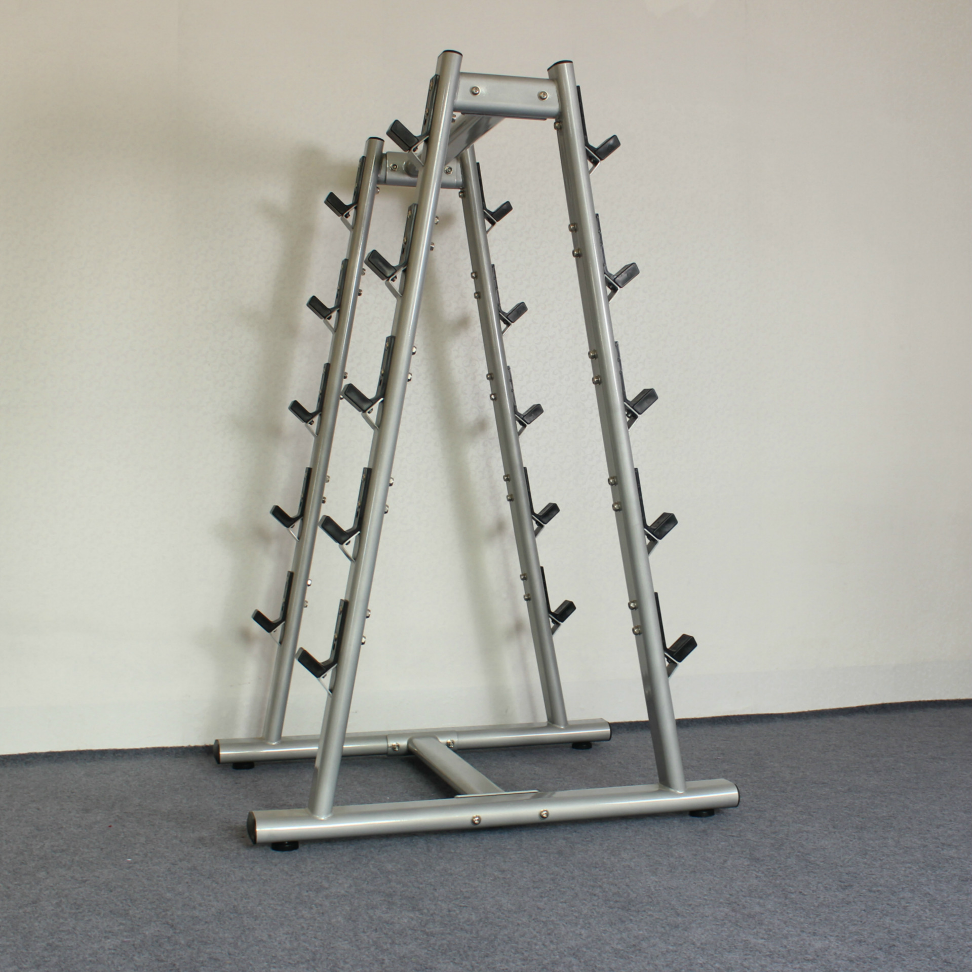 鑫聚力体育器械运动器材商用杠铃杆架举重床曲杆展示架安全深蹲架