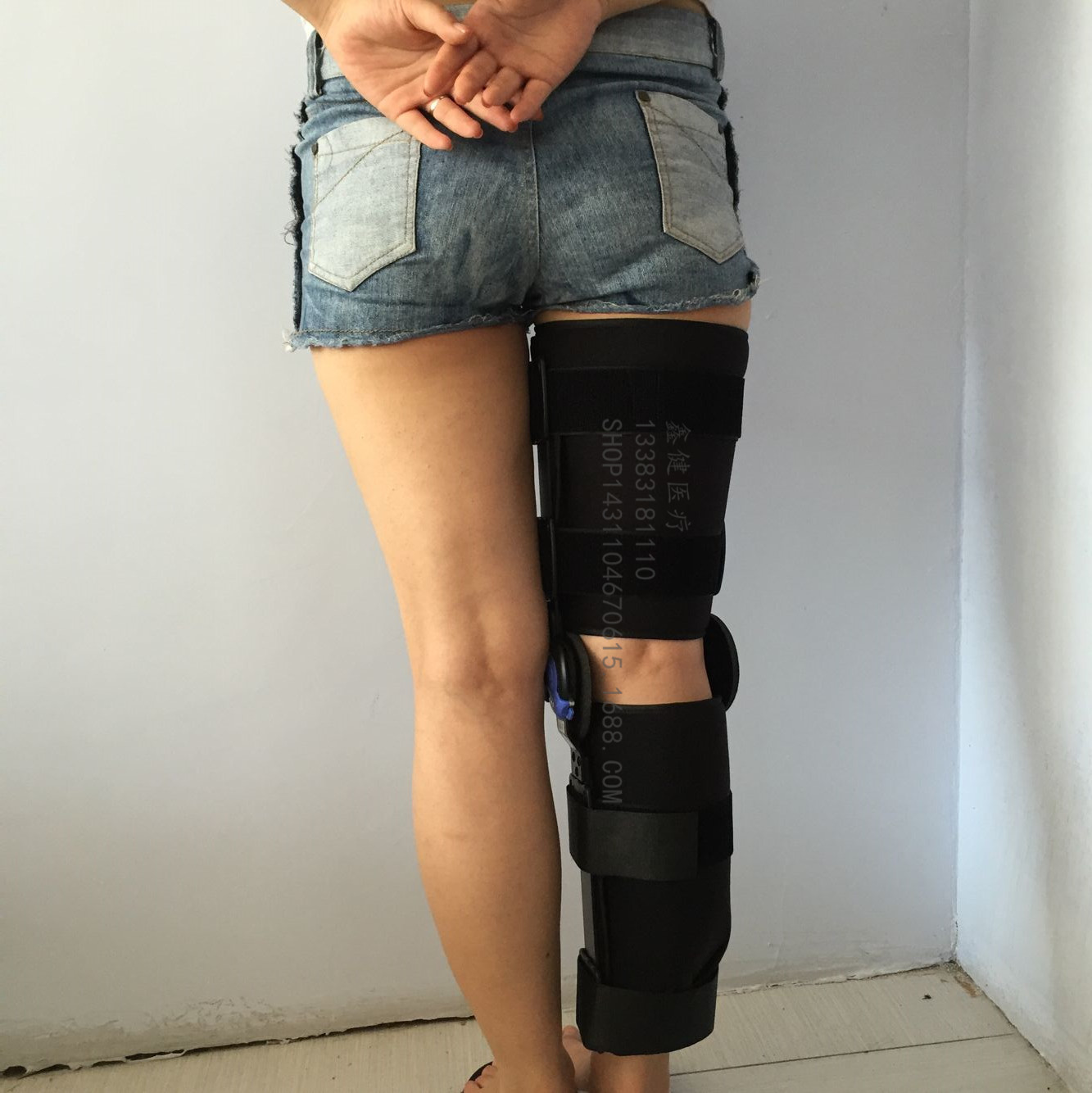 厂家供应医用外固定支具,关节型下肢支具,膝关节支具