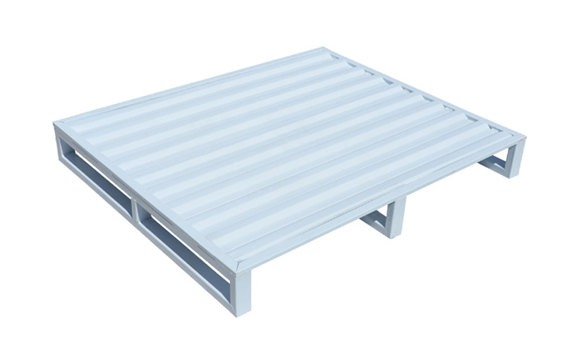 百用行-金属托盘叉车专用托盘高承载平托盘仓库超市铁卡板二面进叉