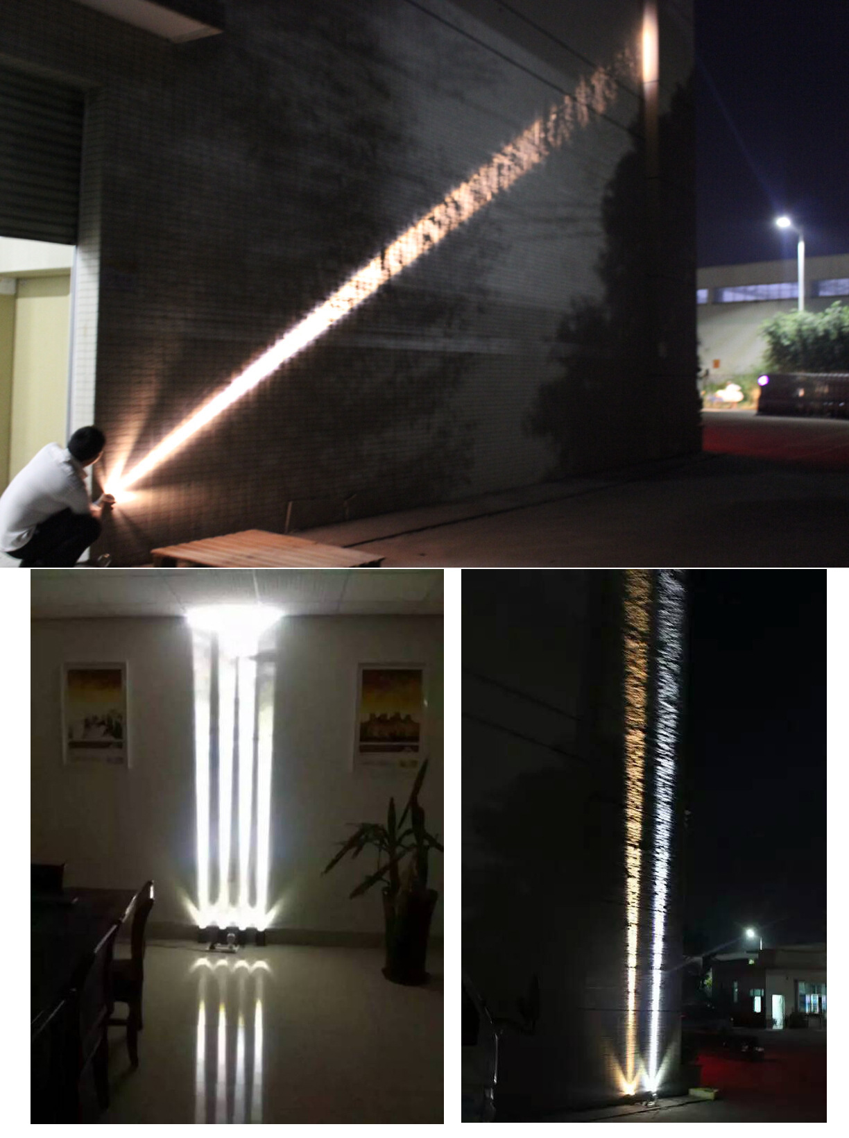 led一束光投光灯10w户外城墙探照聚光投射灯强光头灯大功率