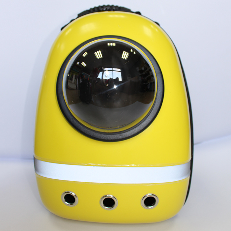 乐优派宠物用品狗猫外出双肩背包透明罩abs太空舱厂家批发