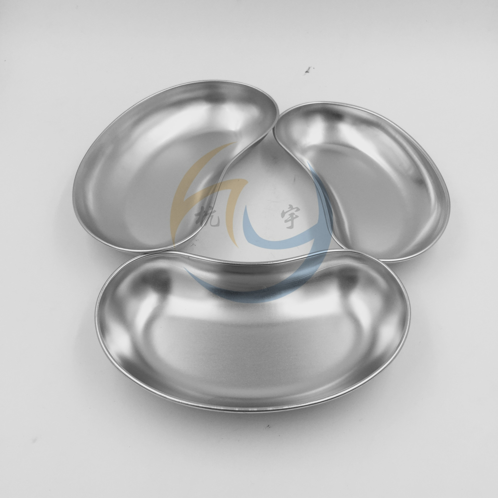 304医用不锈钢肾型盘深腰盘腰子盘深型牙科弯盘手术器械托盘脓盘