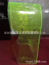 工地通讯设施防护罩亚克力保护罩可拆卸电话防雨罩荧光绿电话罩
