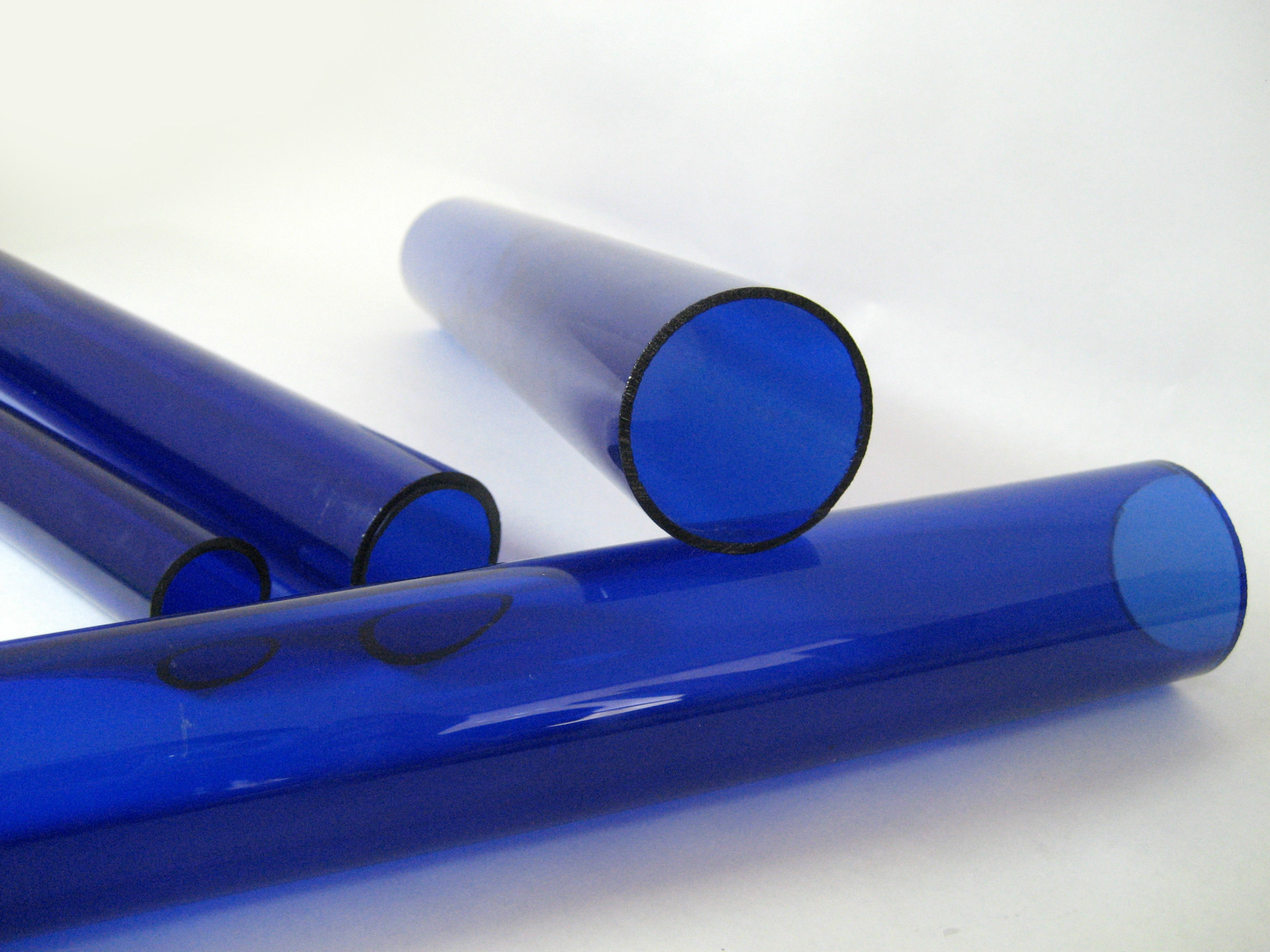 蓝色高硼硅玻璃管