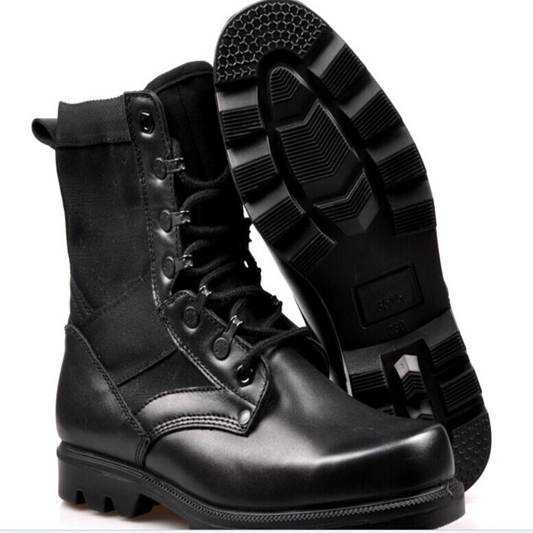 3515军勾鞋07作战靴户外野战高帮靴部