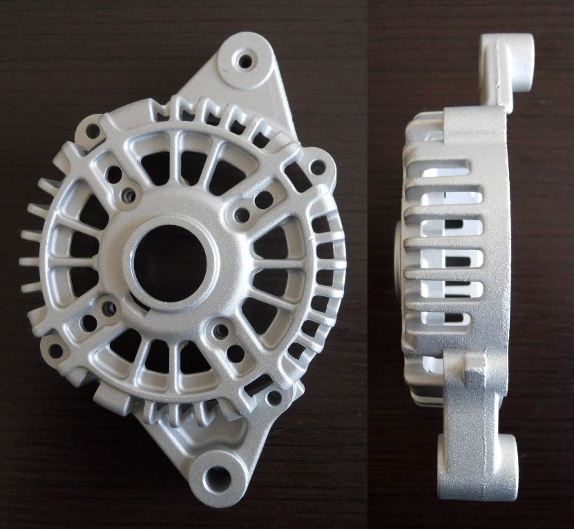 厂家直销北汽幻速汽车发电机端盖发电机铝端盖