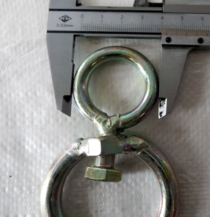 厂家供应各种规格镀锌铁旋转环 八字环 焊接转环