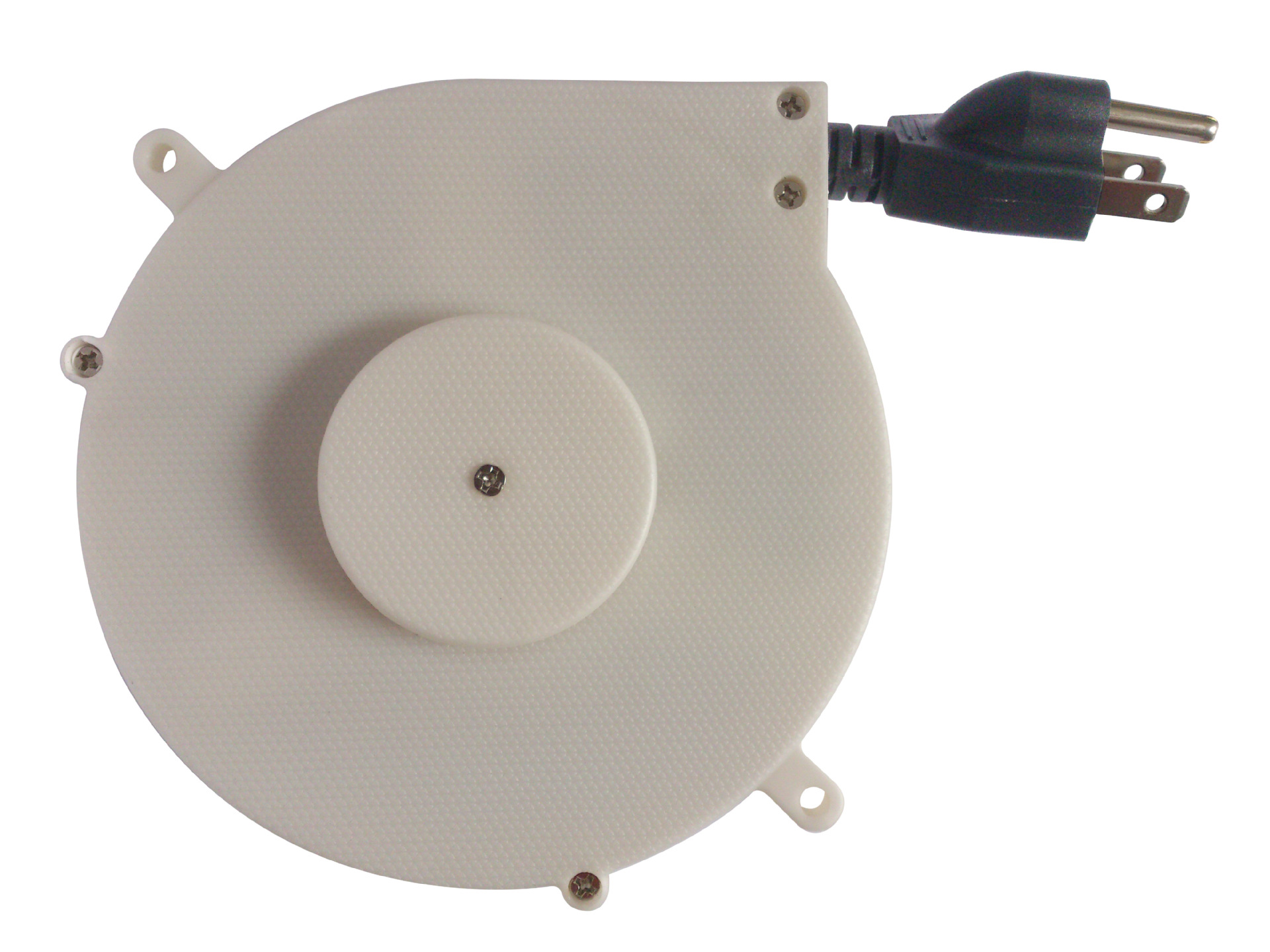 美规三插 单拉电源伸缩线 绕线盘 美标卷线盘 电源插头线 2.2m