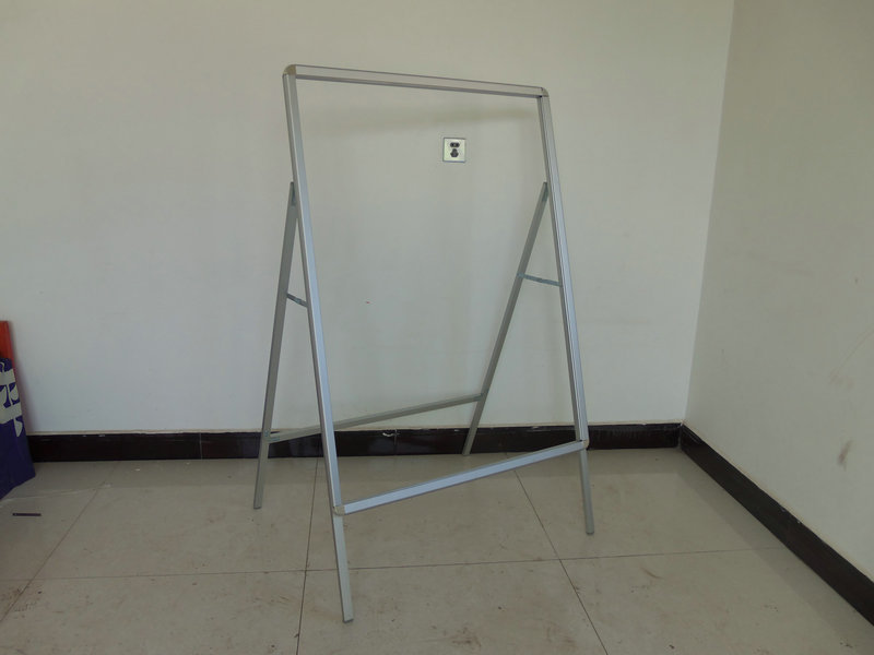 厂家直销瑞云海报架广告铁架铝合金开启式支架a式展架批发定制