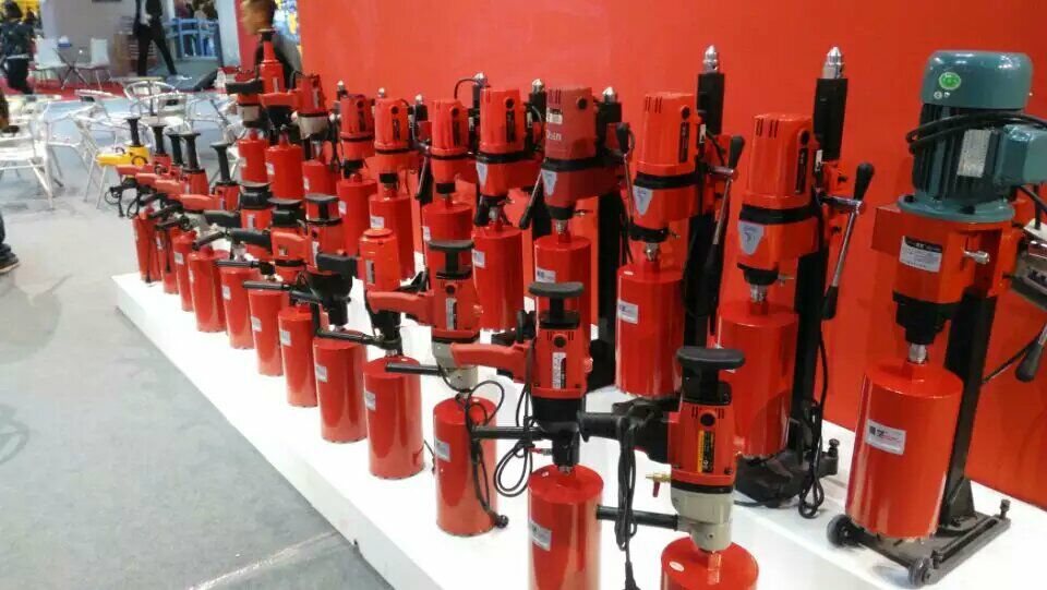 希德红 厂家直销手提水钻 金刚石钻孔机 工程地葫芦 水磨钻2198v