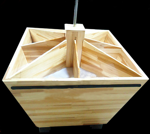 重庆,西南地区;大米斗,散装米堆,木制堆码,定制服务诚信为本