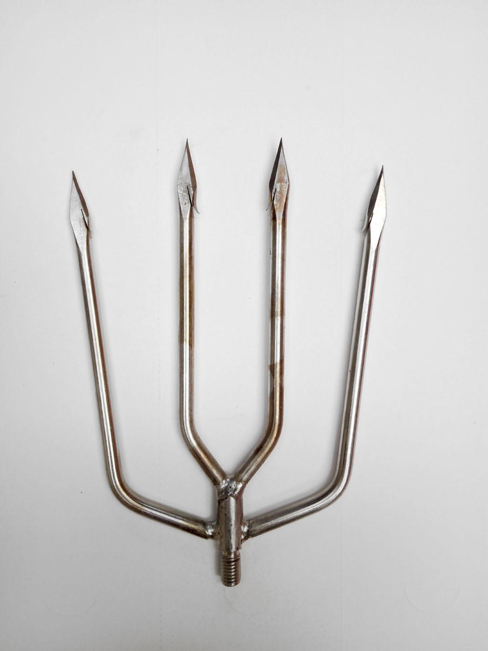 厂家直销不锈钢鱼叉 3齿 4齿 5齿鱼叉圆7齿圆五齿