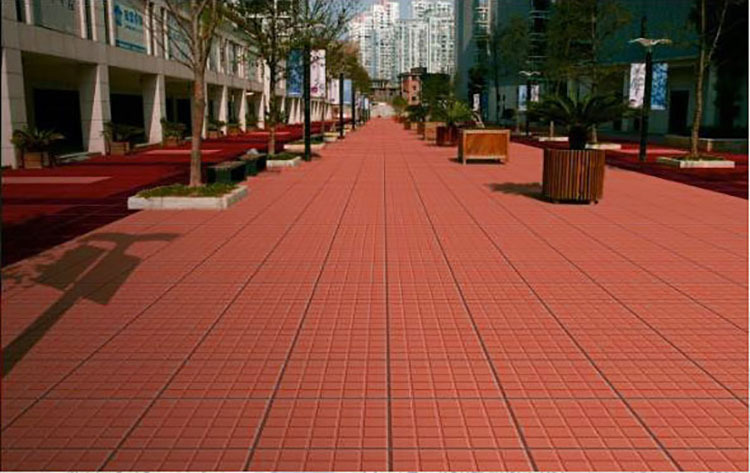 佛山瓷砖300x300红缸砖广场户外吸水砖阳台厨卫防潮耐磨仿古砖