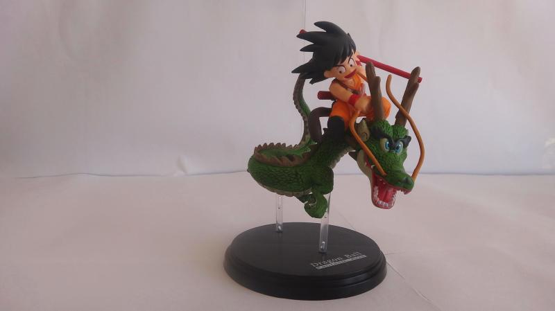 动漫手办公仔玩偶七龙珠小悟空骑龙pvc摆件玩具批发