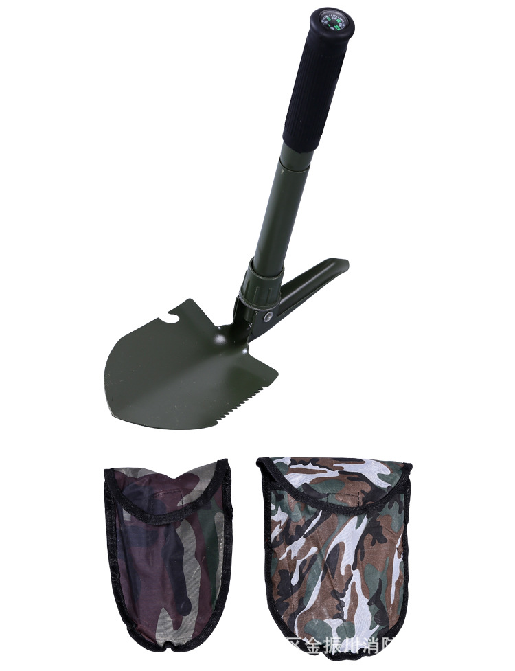 专业生产折叠锹 多功能折叠铲子 户外野营工兵铲 野外自救铲子