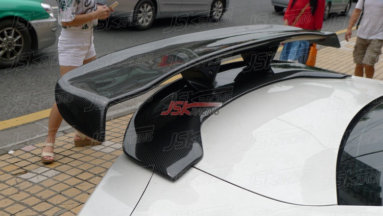 08-17 gtr r35 varis 碳纤维 尾翼 导流翼 原厂孔位 包围改装1