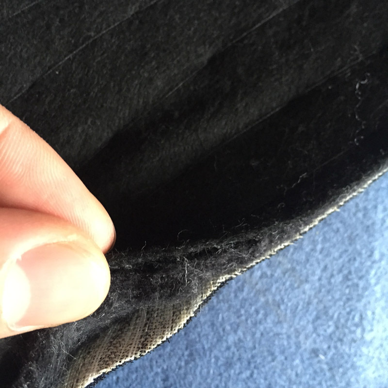 手缝垫肩 黑色布肩垫 适用高档西装垫肩 可定制各类特规