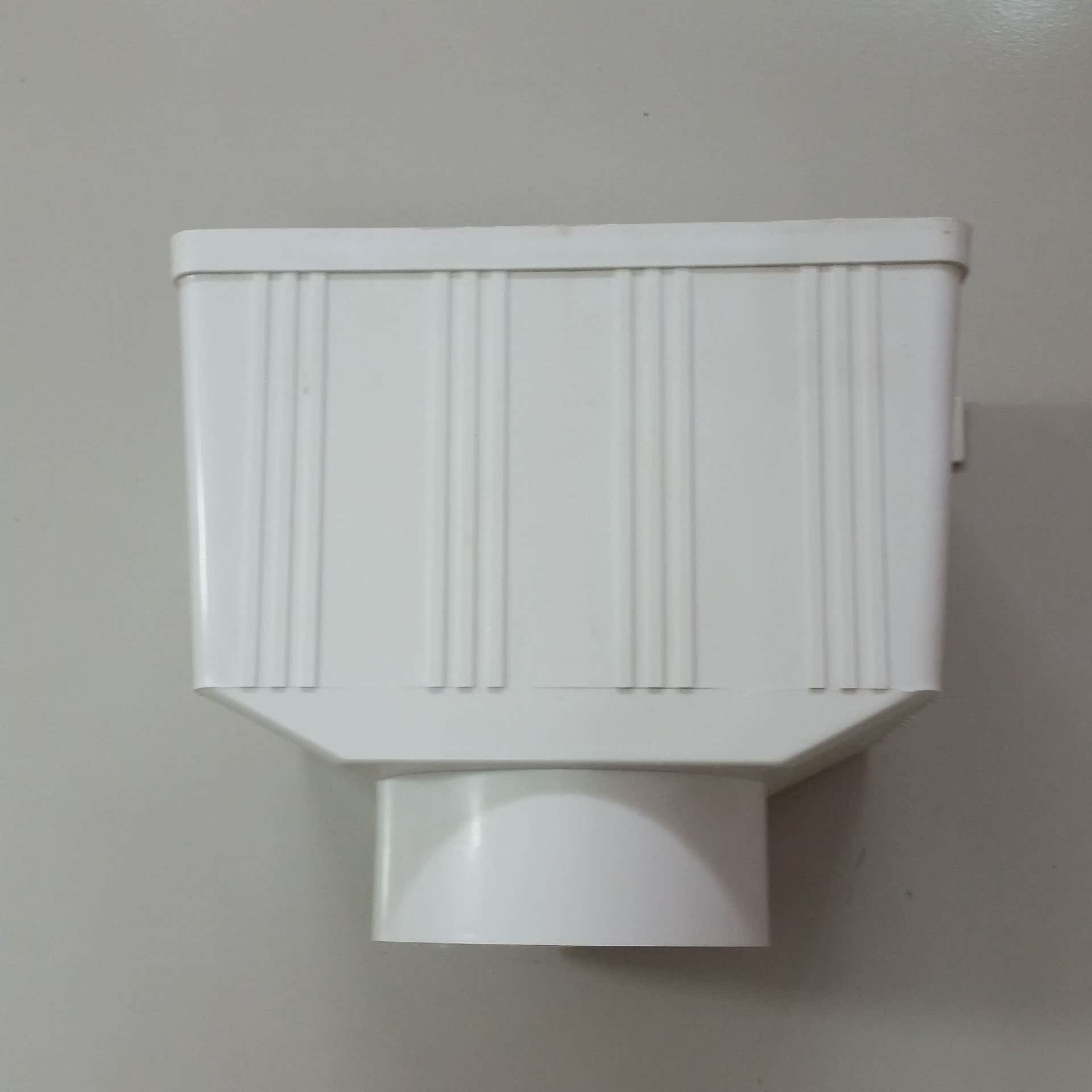 75pvc管pvc管排水管雨水管落水管下水管方形雨水斗漏斗落水斗