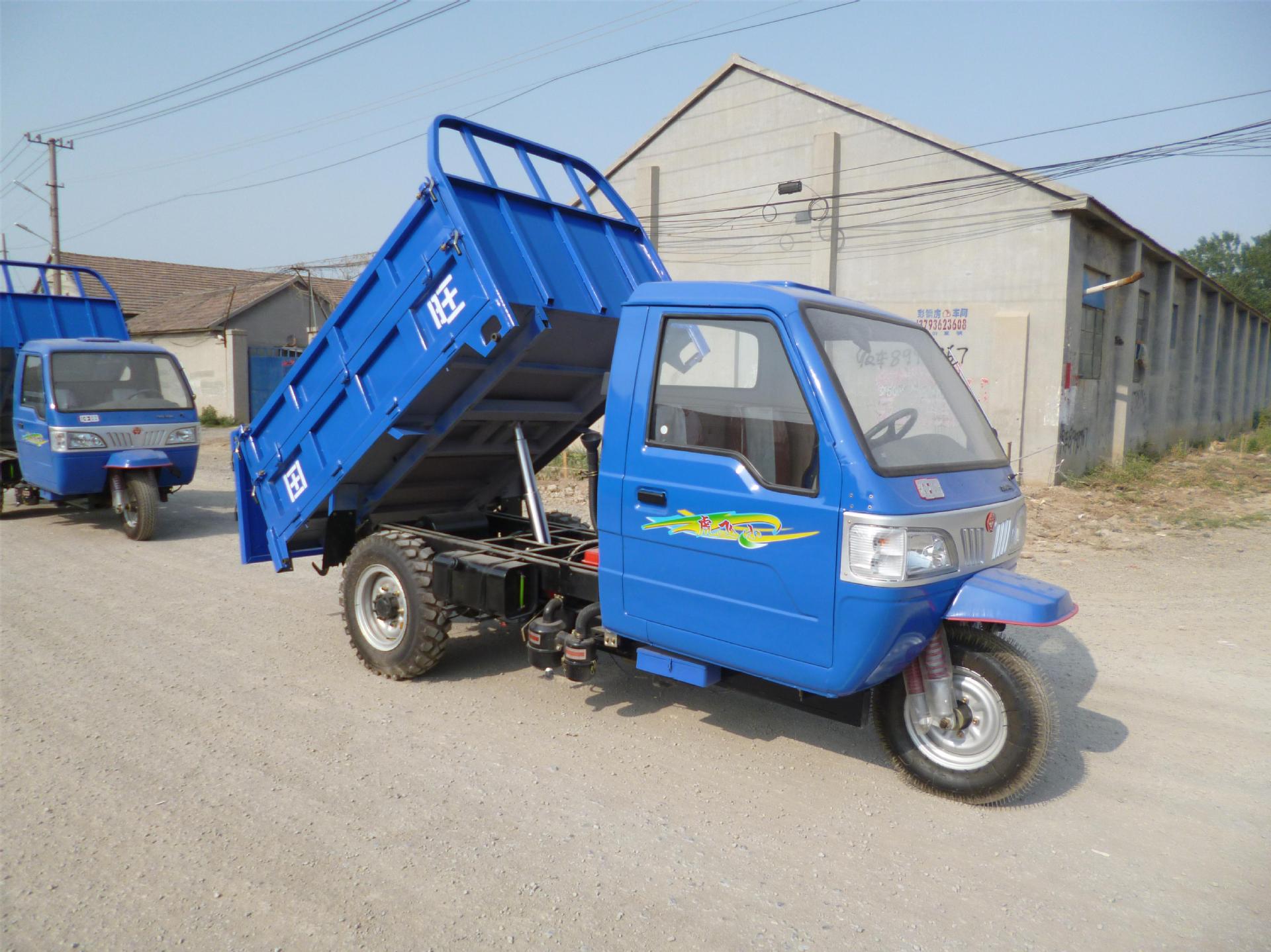 16年新款轴传动自卸三轮车,轻便灵活,载重量大,动力强爬坡力强