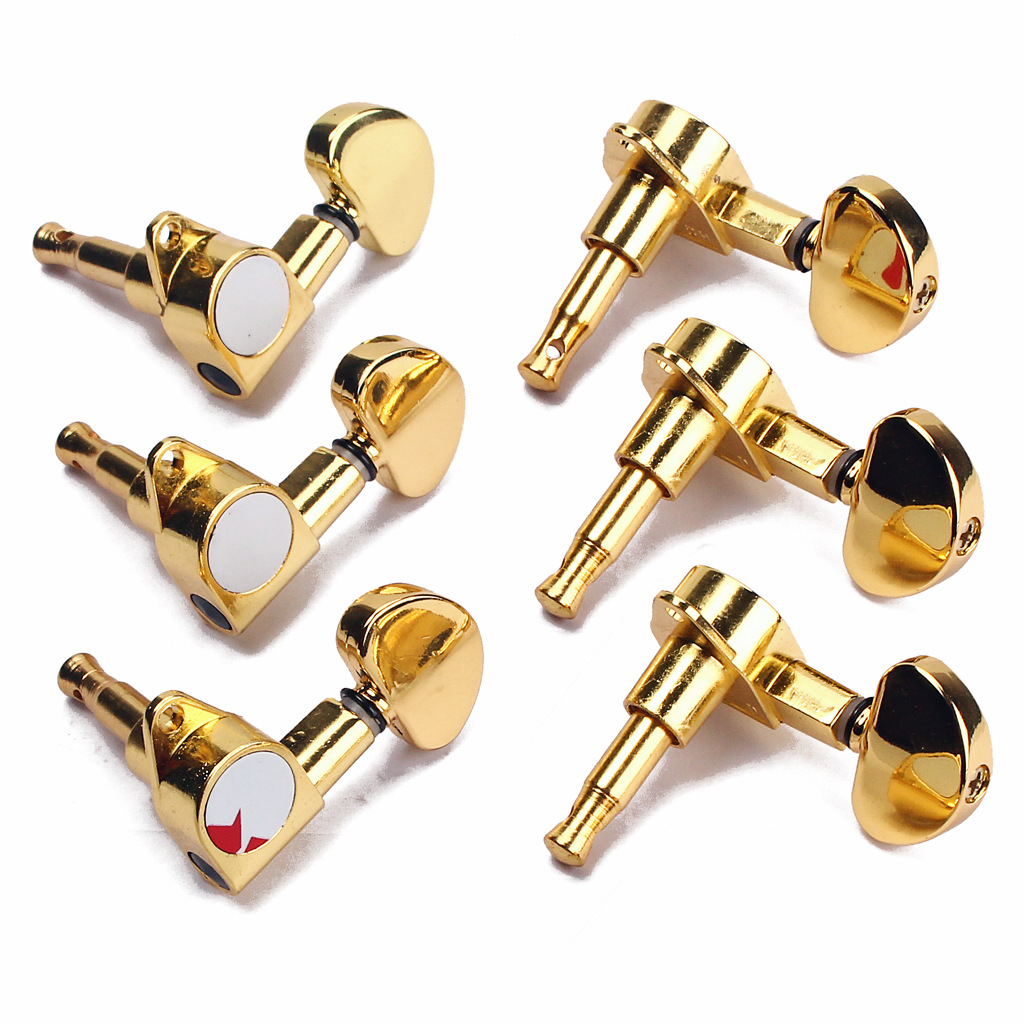 高端全封闭民谣吉他弦钮古典吉他弦钮琴扭弦准背带扣柳钉吉他配件