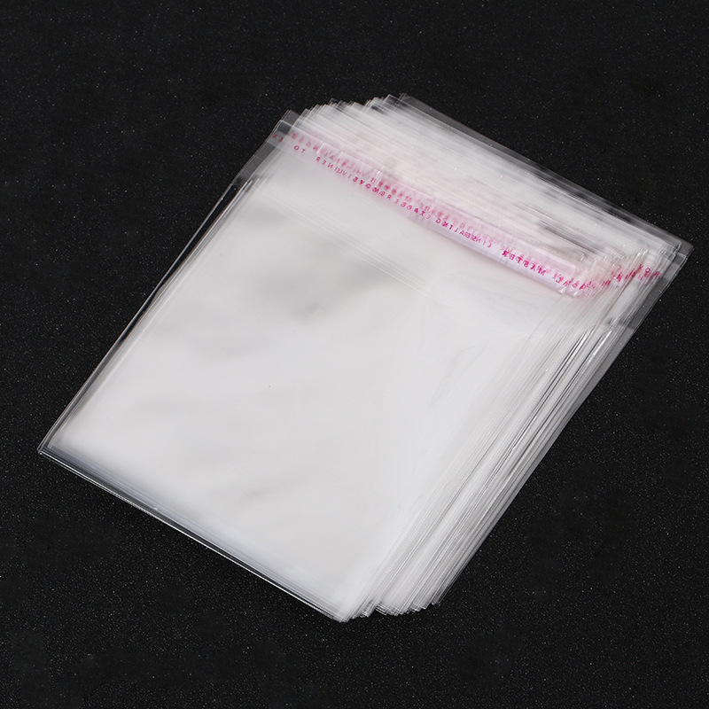 厂家批发定做透明opp袋自粘袋5丝 塑料包装袋服装包装袋满百包邮